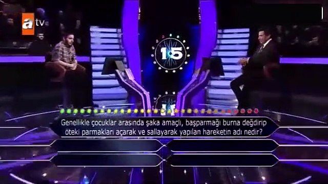 'Kim Milyoner Olmak İster?'de ikinci soruda elendi, sosyal medyada gündem oldu