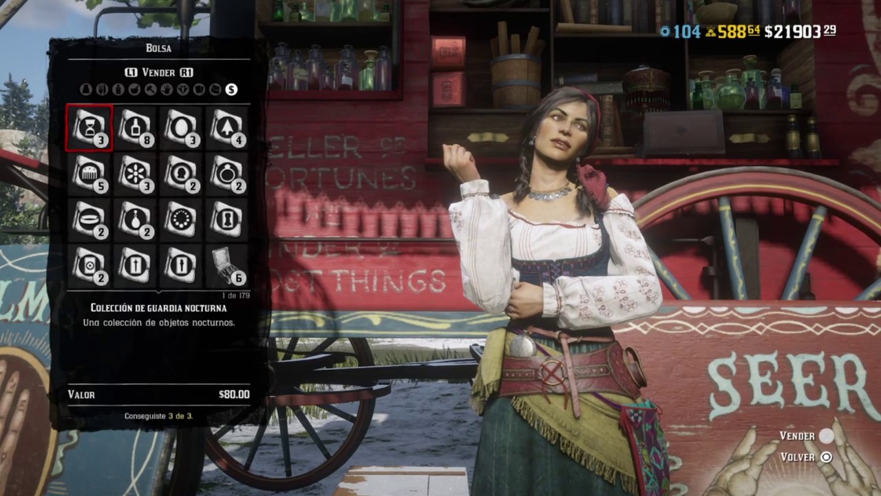Red Dead Redemption 2 Online Localización de Objetos Colección De Guardia Nocturna (Nuevas Ubicaciones de la colección)