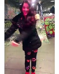 Nora Fatehi cute dance steps