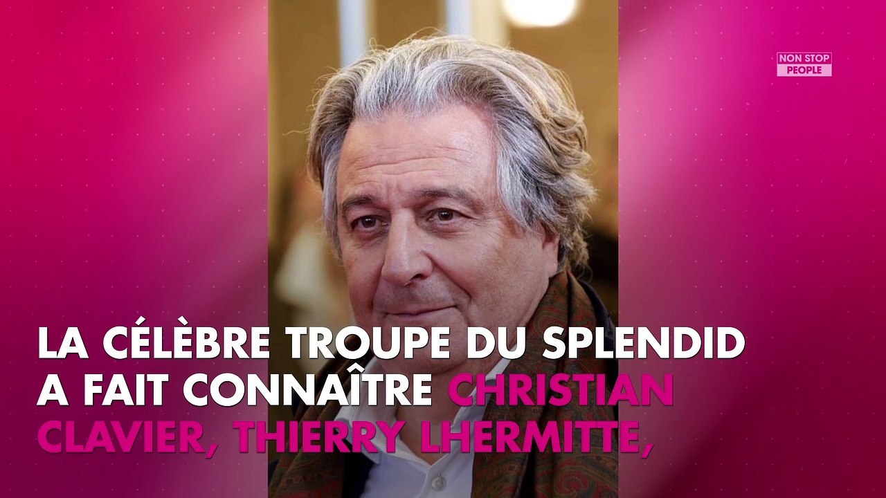 Christian Clavier revient sur ses jours difficiles avec la troupe du Splendid