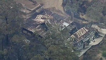 El hombre que sobrevivió dentro de un horno al incendio de su casa en Australia