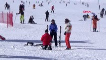 Kayseri erciyes'te yılbaşı yoğunluğu