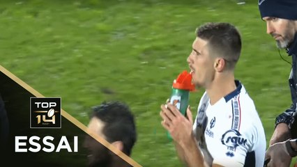 TOP 14 - Essai Nathan DECRON (SUA) - Agen - Toulouse - J11 - Saison 2019/2020