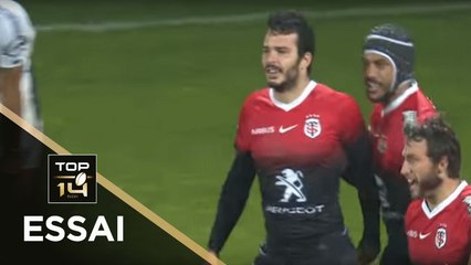 TOP 14 - Essai Arthur BONNEVAL (ST) - Agen - Toulouse - J11 - Saison 2019/2020