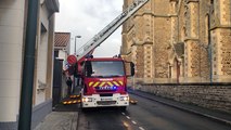 Tempête Fabien. Les pompiers interviennent à l’église de Challans