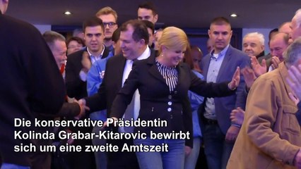 Kroatien: Präsidentenwahl vor Übernahme von EU-Vorsitz