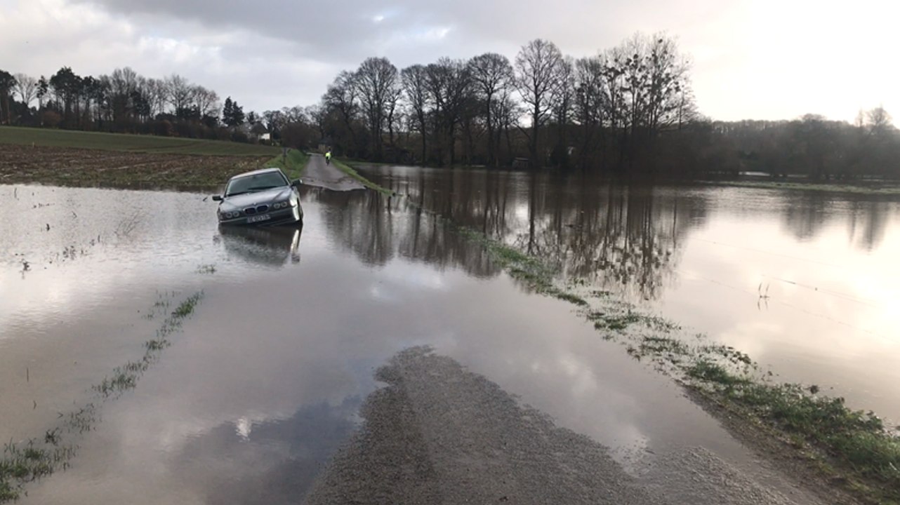 Inondations. Près de Pontivy, l’Evel est