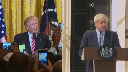 Trump invita a Johnson a una visita oficial a la Casa Blanca