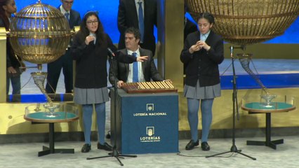 El 54.527, agraciado con el sexto quinto premio del Sorteo de Navidad 2019