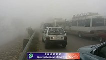 Charsadda: Shadeed Dhund ki Waja se Moterway Samait GT Roads Band.
