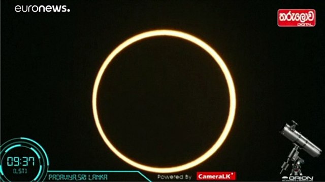 Eclipse annulaire : quel spectacle !