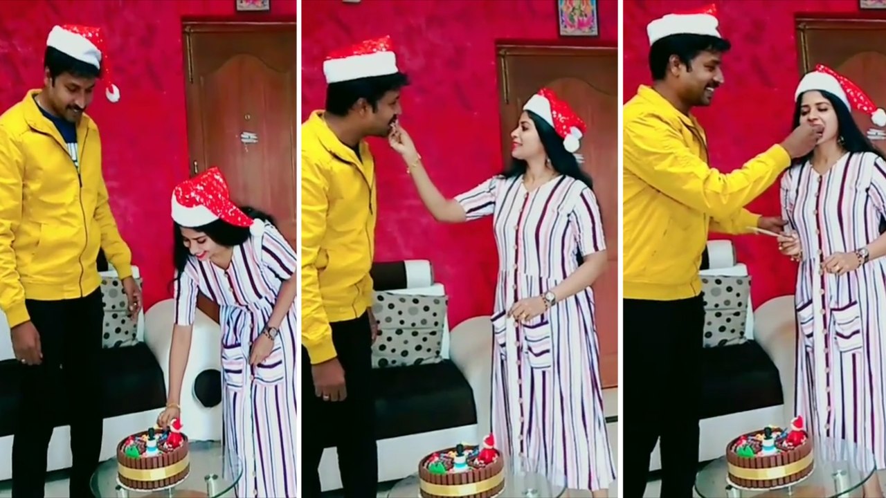 Madhumitha christmas Wishes | Celebrity Christm...