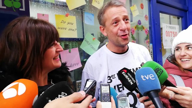 Edurne Ansoain, agraciada en la Lotería de Navidad: Me hace mucha ilusión porque es repartido