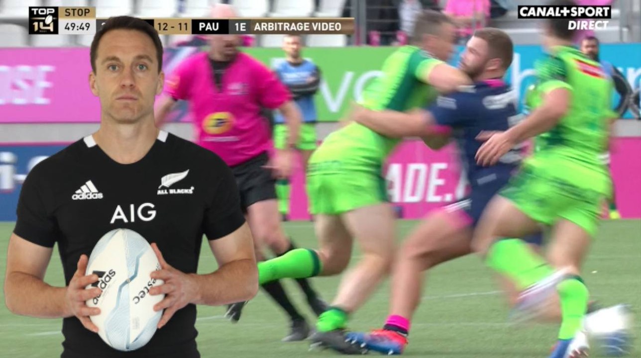 L'ancien All Blacks Ben Smith reçoit un carton rouge face à Paris