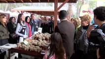 Antalya köy pazarı'nda ücretsiz hamsi kuyruğu