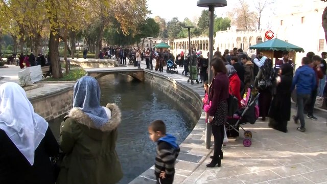 Balıklıgöl turist akınına uğradı