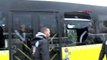 Spor otobüsün camını kıran beşiktaş taraftarları gözaltına alındı