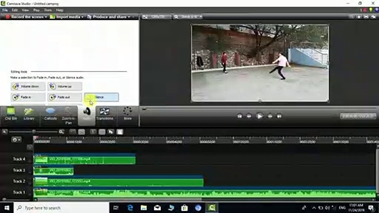 How To Use Multiple Videos In Single Screen, Camtasia Video Editing Part 04