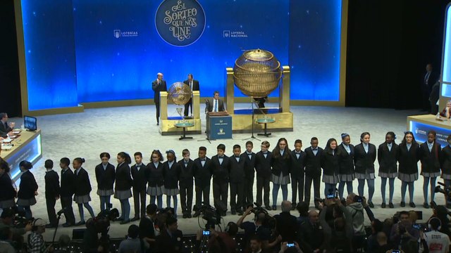 Así ha transcurrido el Sorteo de Lotería de Navidad 2019