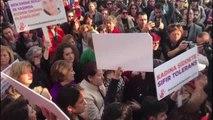 Kadın cinayetleri protesto edildi
