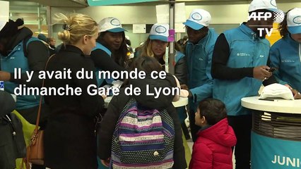 Grèves: Des enfants voyageant seuls ont quitté Paris depuis un "TGV spécial"
