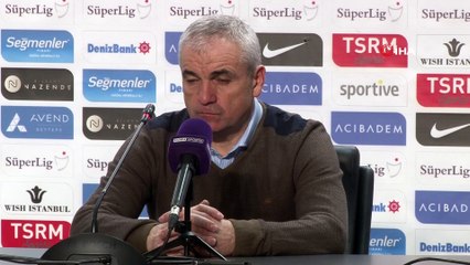 Rıza Çalımbay: “Şu anda bizim oynadığımız oyun ve bulunduğumuz konumla şampiyon olmamız çok zor”