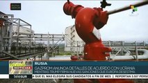 Gazprom da a conocer detalles del acuerdo alcanzado con Ucrania