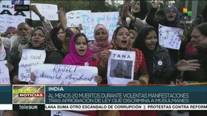 India: reportan, al menos, 20 muertos en violentas protestas
