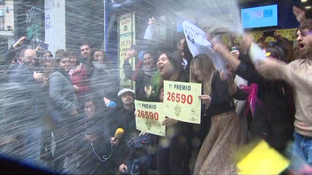 Así se ha celebrado el 'Gordo' del Sorteo de Navidad 2019