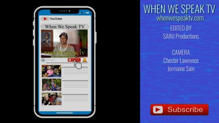 Gospel Singer LaShun Pace  On When We Speak TV