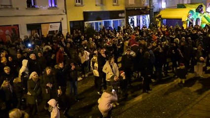Descente  2019 du Père Noël au Creusot