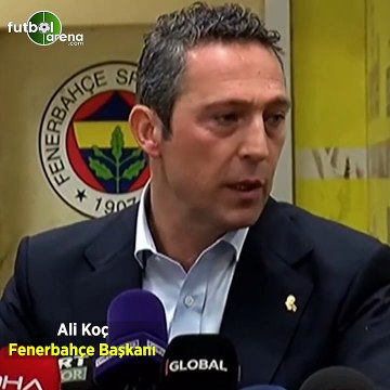 Ali Koç, Zorlu Center'da TFF ve MHK Başkanı ile neden görüştüğünü açıkladı