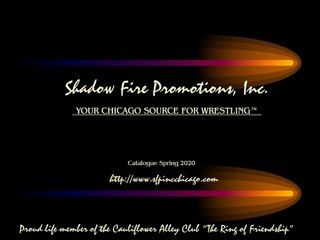 Shadow Fire Promotions, Inc. Spring 2020 Merchandise Catalogue