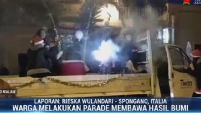 Umat Katolik di Italia Rayakan Pesta Api Panare Jelang Natal