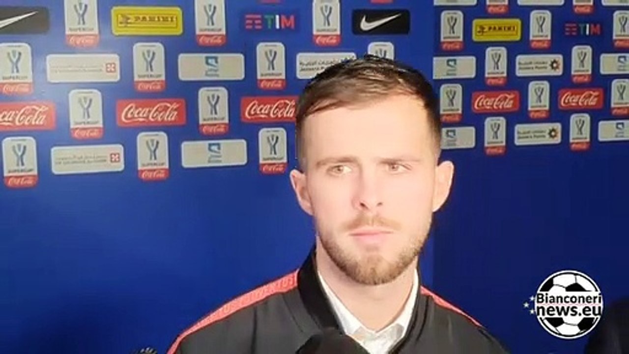 Pjanic post Juventus-Lazio 1-3, Supercoppa Italiana