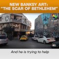 New Banksy Art: ”The Scar Of Bethlehem”