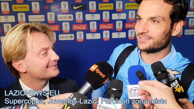 Supercoppa, Parolo in zona mista