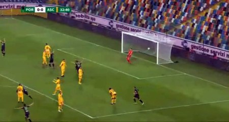 Pordenone 1 - 0 Ascoli Salvatore Burrai goal 22.12.2019 ITALY: Serie B