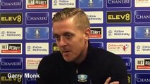 Sheffield Wednesday boss Garry Monk discusses the club's overhanging EFL misconduct charge after their 1-0 win over Bristol City