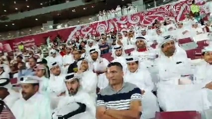 Football match in Qatar 2019  win the Qatar very nice