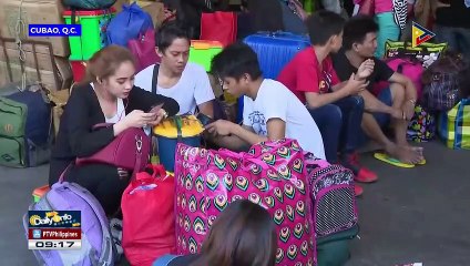 Update sa sitwasyon sa Araneta bus terminal