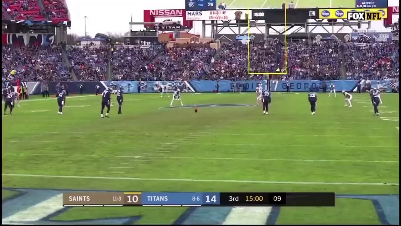 Saints vs. Titans - NFL Week 16 Highlights