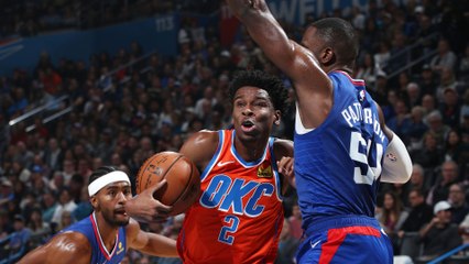 NBA : Un OKC puissance 4 surprend les Clippers