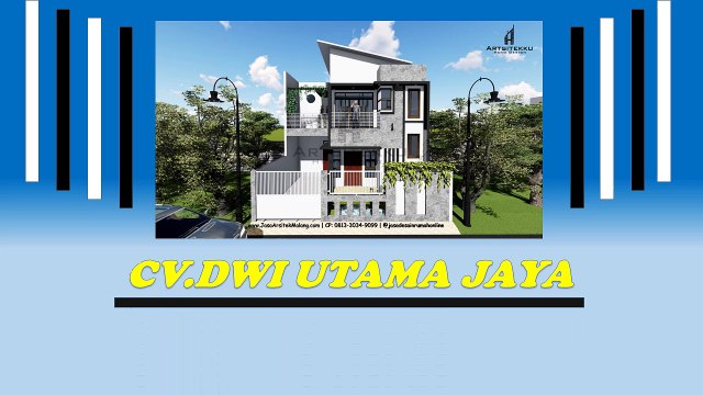 CALL / WA 0813 3034 9099 Foto Rumah Minimalis Modern Kepanjen