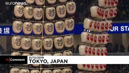 شاهد: اليابان تفتتح ملعبها الوطني الجديد استعداداً للأولمبياد