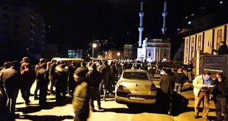Uzungöl'de gece saatlerinde yıkım gerginliği çıktı! Çok sayıda kişi gözaltına alındı