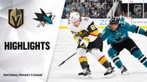 NHL Highlights | Golden Knights @ Sharks