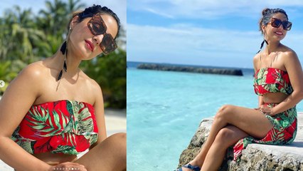 Hina Khan Raises The Temperature With Her Bikini Pictures । Boldsky