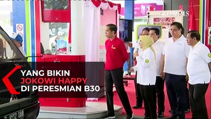 Yang Bikin Jokowi Happy di Peresmian B30