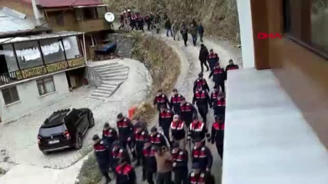 Trabzon uzungöl'de kaçak yapıların yıkımına başlandı - 2